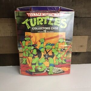 Teenage Mutant Ninja Turtles Collectors Case TMNT 1988 Mirage Studios Vintage